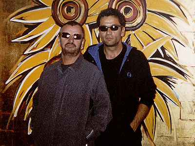 Ringo Starr & Hermann Lederle
